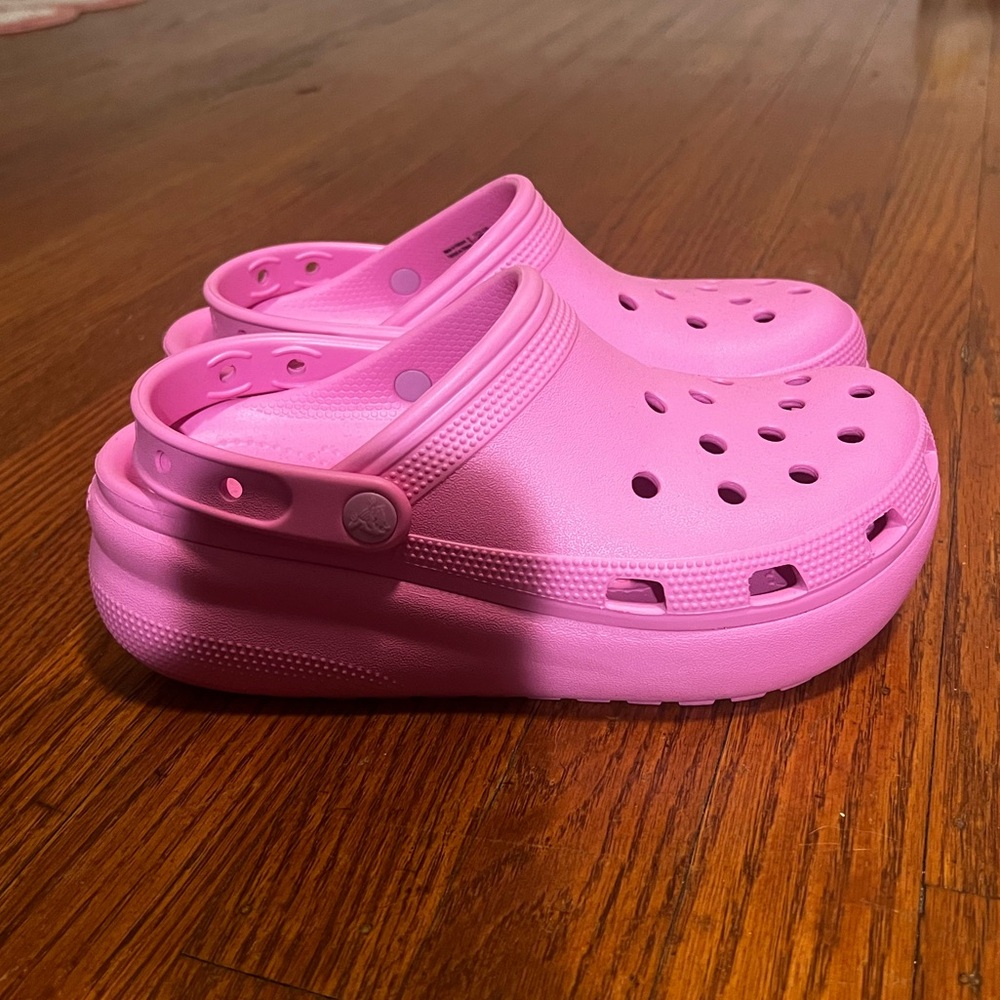 CROCS Kids Bright Pink Sandals